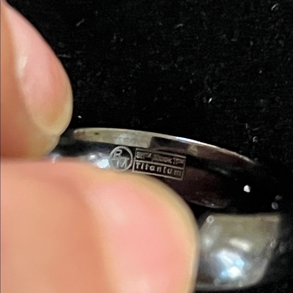 Titanium Men's Dual-Tone Rings - Picture 11 of 16